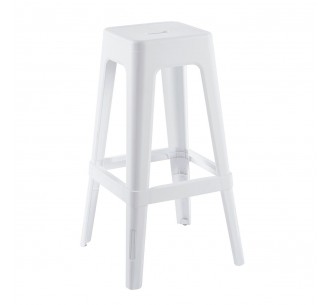 RELIX PP Bar Stool / White