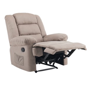 JULIA Massage - Relax Armchair / Fabric - Cappuccino