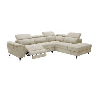 ROMEO Right Facing Corner - Relax Sofa / Beige Fabric 2
