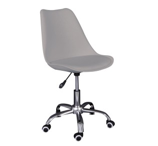 MARTIN-W Office Chair - Assembled Cushion / PP - PU Grey 2