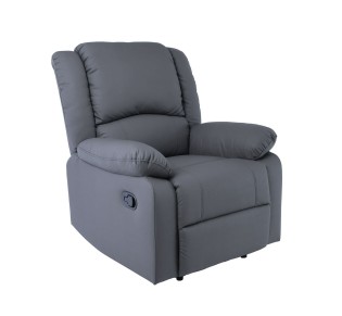 EVA Relax Armchair / PU Dark Grey