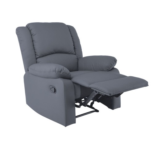 EVA Relax Armchair / PU Dark Grey