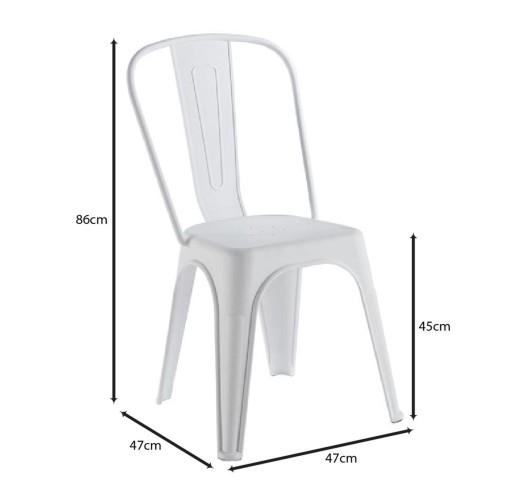 RELIX PP Chair / White