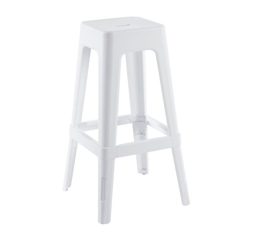 RELIX PP Bar Stool / White