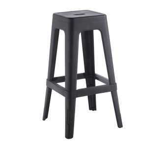 RELIX PP Bar Stool / Black