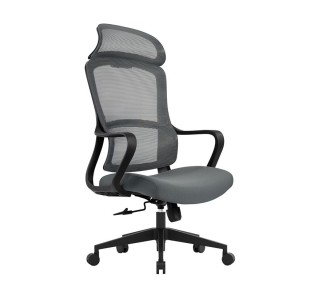 BF3010 Manager Armchair / Grey Mesh - Fabric