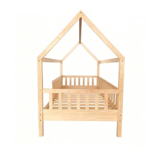 DREAM Montessori Παιδικό Κρεβάτι για Στρώμα 90x190cm / Ξύλο Πεύκου - Απόχρωση Φυσικό