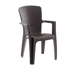 SIDE Armchair / PP - UV Brown