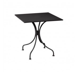 PARK Table 70x70cm Steel Black