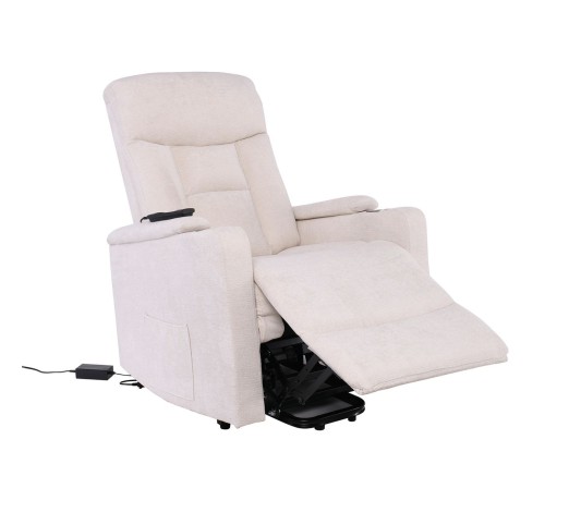 NANCY Lift - Relax Armchair - Electric Lift & Tilt / Fabric Beige