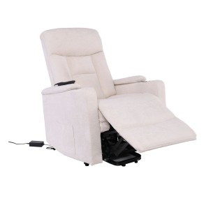 NANCY Lift - Relax Armchair - Electric Lift & Tilt / Fabric Beige