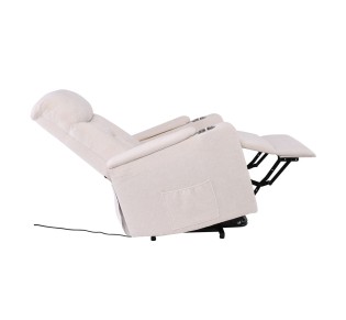 NANCY Lift - Relax Armchair - Electric Lift & Tilt / Fabric Beige
