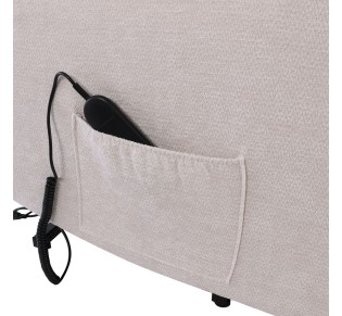 NANCY Lift - Relax Armchair - Electric Lift & Tilt / Fabric Beige