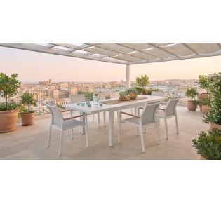 Valetta aluminum extendable table - 2 years guarantee | Avant Garde 2