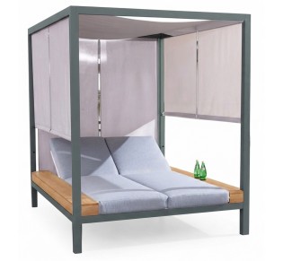 Fiorella daybed αλουμινίου  - 2 χρόνια εγγύηση | Avant Garde design