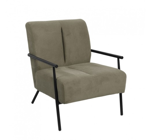 KIOTO ARMCHAIR KHAKI 64x76x81cm