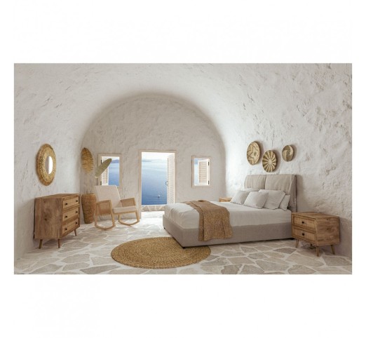 AMMOS ΠΟΛΥΘΡΟΝΑ ΚΟΥΝΙΣΤΗ BEIGE 65x82xH96cm