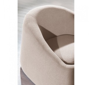 PUFFY ARMCHAIR CREAM 95x93xH79cm