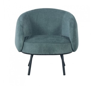 MALU ARMCHAIR WATER GREEN 74x68xH74cm