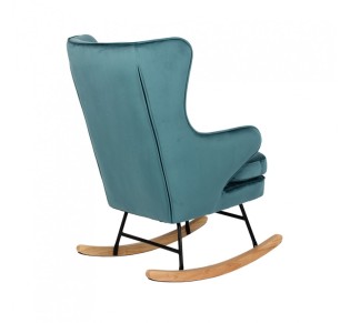 ROCKER ΠΟΛΥΘΡΟΝΑ ΚΟΥΝΙΣΤΗ ΣΜΑΡΑΓΔΙ 71x86xH102cm
