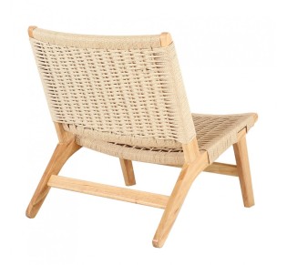 OMA ARMCHAIR NATURAL 63x70,5xH75,5cm