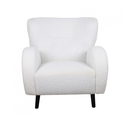 ONE ONLY ARMCHAIR WHITE 84,5x89xH93cm