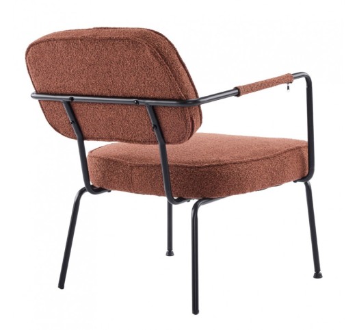PRISLEY ARMCHAIR TERRACOTTA 73x66xH78cm