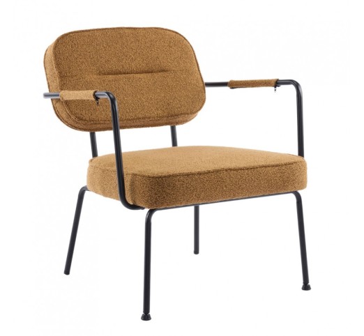 PRISLEY ARMCHAIR MUSTARD 73x66xH78cm