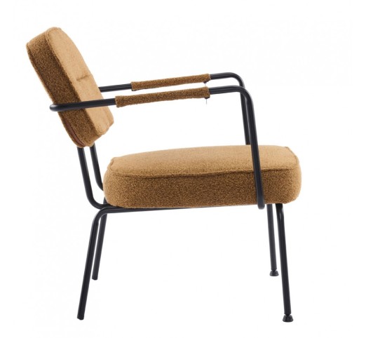 PRISLEY ARMCHAIR MUSTARD 73x66xH78cm