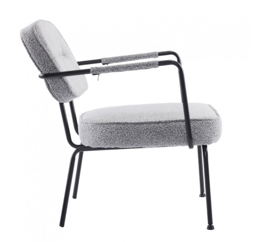 PRISLEY ARMCHAIR GREY LIGHT 73x66xH78cm