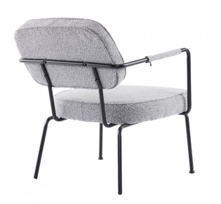 PRISLEY ARMCHAIR GREY LIGHT 73x66xH78cm
