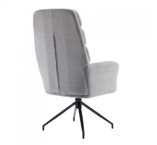 GIRAR ARMCHAIR SWIVEL GREY 70x69,5xH113cm