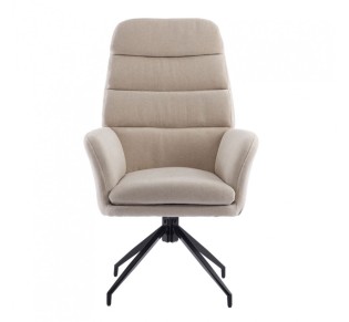 GIRAR ΠΟΛΥΘΡΟΝΑ ΠΕΡΙΣΤΡΕΦΟΜΕΝΗ BEIGE 70x69,5xH113cm