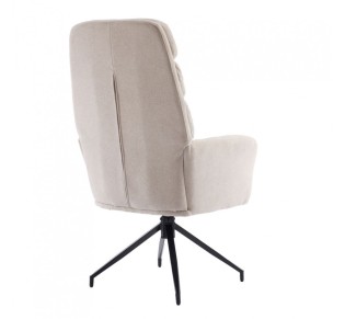 GIRAR ΠΟΛΥΘΡΟΝΑ ΠΕΡΙΣΤΡΕΦΟΜΕΝΗ BEIGE 70x69,5xH113cm