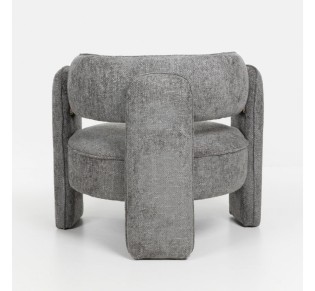 GRADA SMALL ΠΟΛΥΘΡΟΝΑ ΓΚΡΙ 79x85xH70,5cm 2