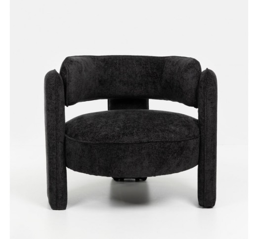 GRADA SMALL ARMCHAIR BLACK 79x85xH70,5cm