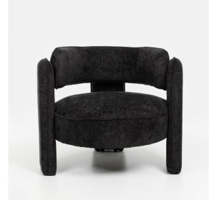 GRADA SMALL ARMCHAIR BLACK 79x85xH70,5cm
