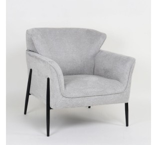 LENON ΠΟΛΥΘΡΟΝΑ ΓΚΡΙ 83x83xH85cm