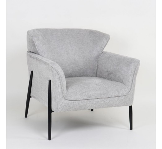 LENON ARMCHAIR GREY 83x83xH85cm