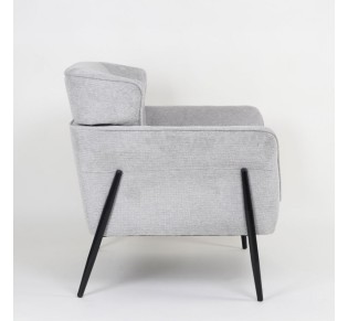 LENON ΠΟΛΥΘΡΟΝΑ ΓΚΡΙ 83x83xH85cm 2