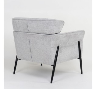 LENON ΠΟΛΥΘΡΟΝΑ ΓΚΡΙ 83x83xH85cm
