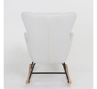 LAPIN ARMCHAIR ROCKING WHITE 67x87xH90cm