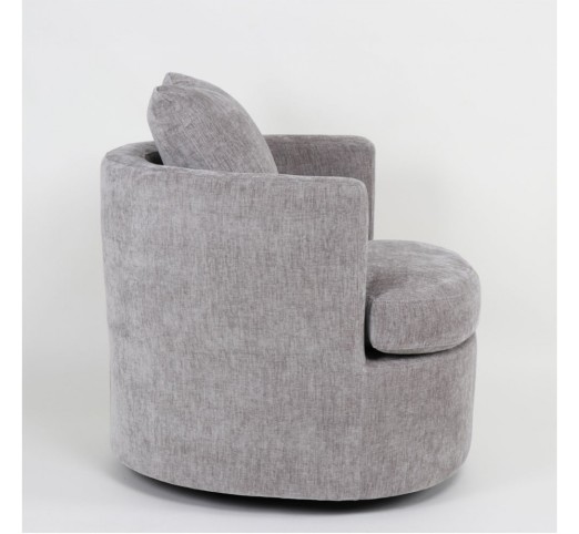 ORBITA ARMCHAIR SWIVEL GREY 78x76xH65cm