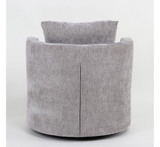 ORBITA ARMCHAIR SWIVEL GREY 78x76xH65cm