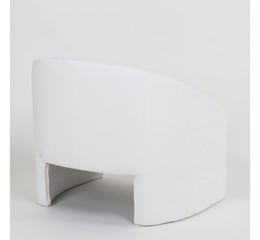AVOA ARMCHAIR WHITE 81x74xH72cm