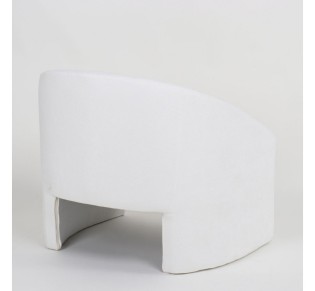 AVOA ARMCHAIR WHITE 81x74xH72cm