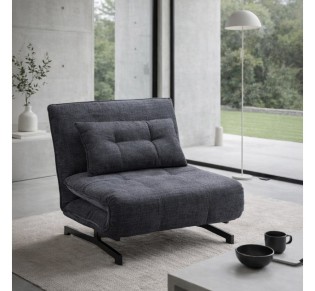 ESCADA CHAIR FOLDING ANTRACITE 92x88xH86cm