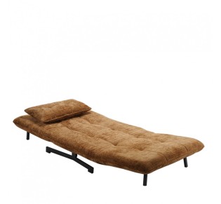 ESCADA CHAIR FOLDING MUSTARD 92x88xH86cm