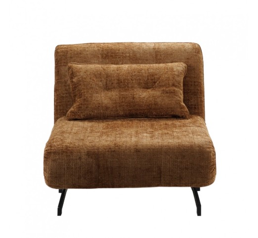 ESCADA CHAIR FOLDING MUSTARD 92x88xH86cm