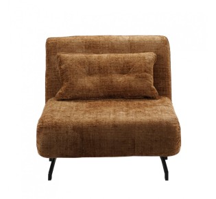 ESCADA CHAIR FOLDING MUSTARD 92x88xH86cm